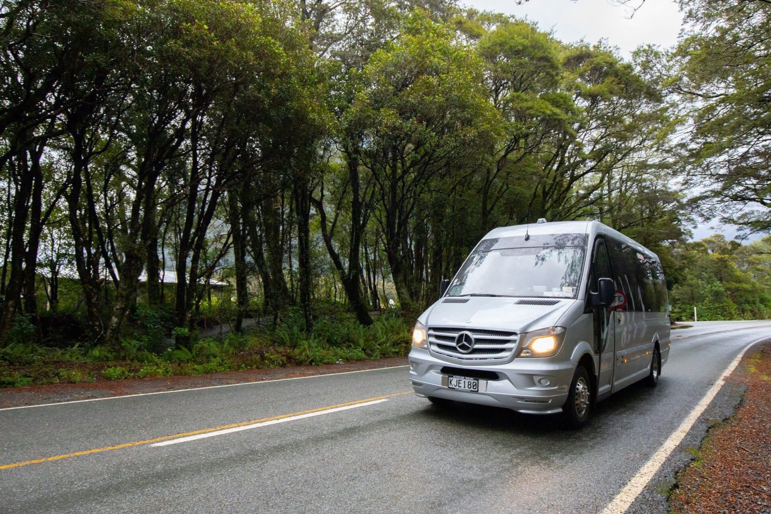 cenic Ride in Mercedes Van